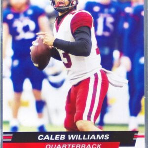 2022 Pro Set Draft Caleb Williams Red RC #PS-04 Sooners