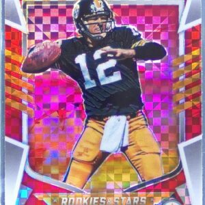 2022 Rookies & Stars Terry Bradshaw #AI-26 Steelers Airborne Red Plaid