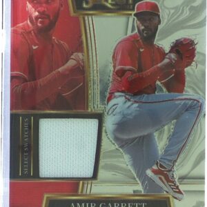 2022 Select Amir Garrett JSY #SELS-AG Reds Select Swatches