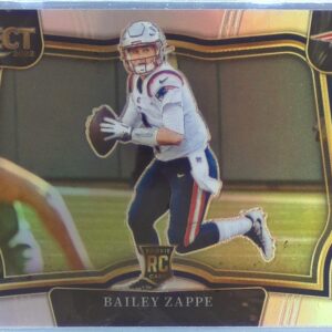 2022 Select Bailey Zappe Silver Prizm RC #417 Patriots