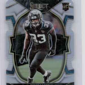 2022 Select Devin Lloyd Silver Prizm Die Cut #43 Jaguars