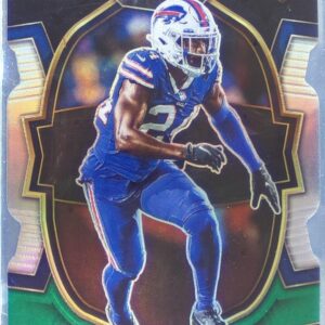 2022 Select Kaiir Elam Black and Green Prizm Die Cut RC #98 Bills