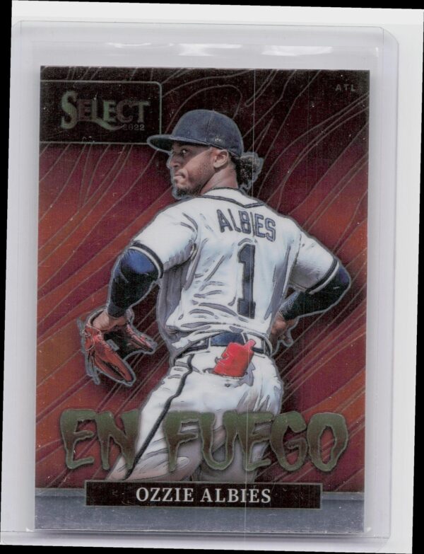2022 Select Ozzie Albies En Fuego #EF17 Braves