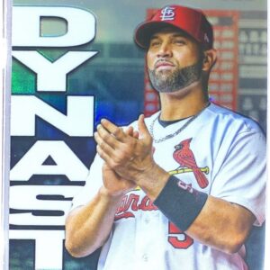 2022 Stadium Club Chrome Albert Pujols #6A Cardinals Dynasty and Destiny