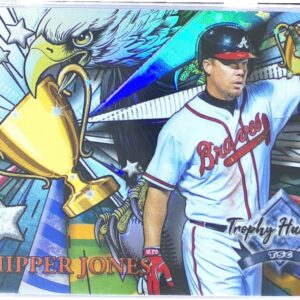 2022 Stadium Club Chrome Chipper Jones #RL-26 Braves Trophy Hunters