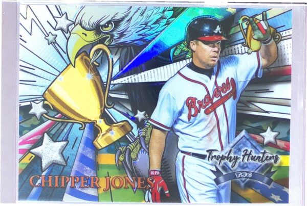 2022 Stadium Club Chrome Chipper Jones #RL-26 Braves Trophy Hunters