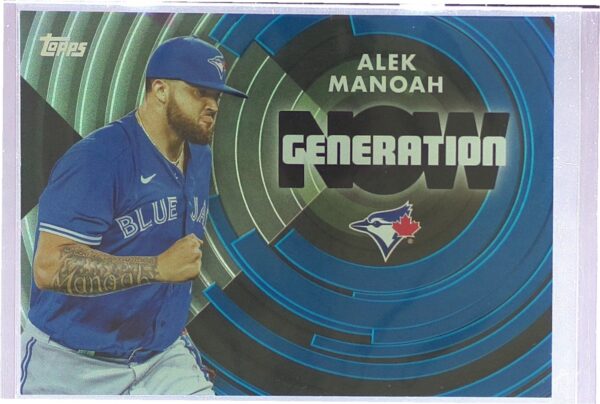 2022 Topps Alek Manoah /299 #GN-54 Jays Generation Now Black