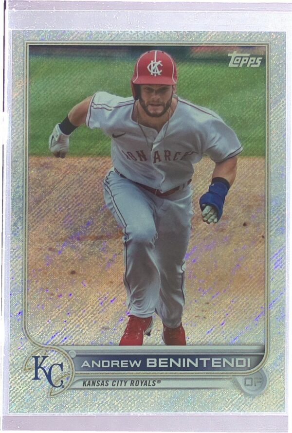 2022 Topps Andrew Benintendi Foilboard Retail /875 #475 Royals