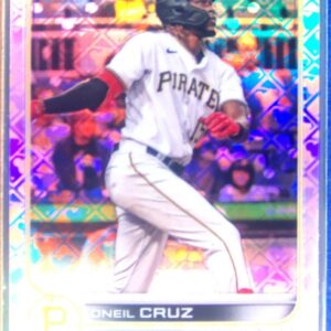 2022 Topps Chrome Logofractor Edition Oneil Cruz RC RC #22 Pirates