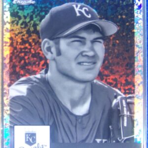 2022 Topps Chrome Platinum Anniversary Johnny Damon Black and White Mini Diamond