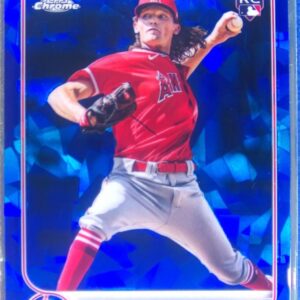 2022 Topps Chrome Sapphire Edition Packy Naughton RC #540 Angels