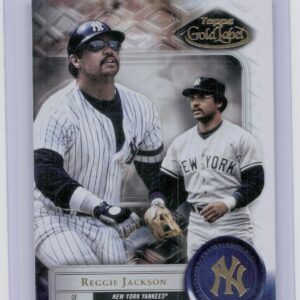 2022 Topps Gold Label Reggie Jackson Class 3 Black #57 Yankees