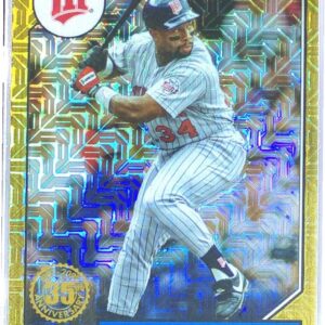 2022 Topps Kirby Puckett #T87C2-40 Twins 1987 Topps 35th Anniversary Mojo