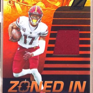 2022 Zenith Terry McLaurin JSY #ZI-15 Commanders Zoned In