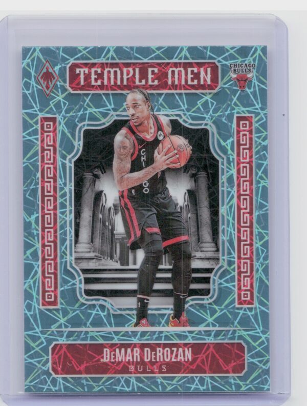 2023-24 Panini Phoenix DeMar DeRozan 3 Bulls Temple Men Phoenix Teal Lazer
