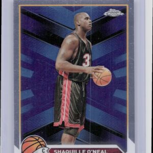 2023-24 Topps Chrome Shaquille O'Neal 148 Heat