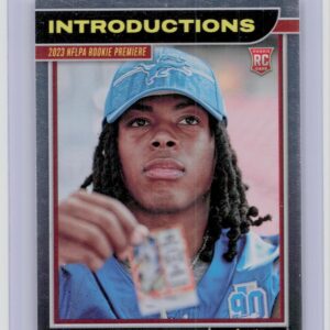 2023 Absolute Jahmyr Gibbs Yup, That's Me #4 Lions Introductions