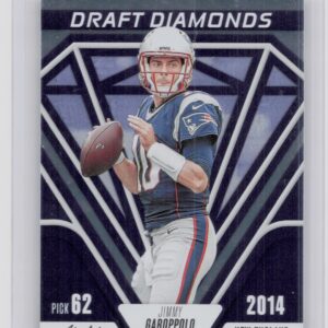 2023 Absolute Jimmy Garoppolo #DD-3 Patriots Draft Diamonds