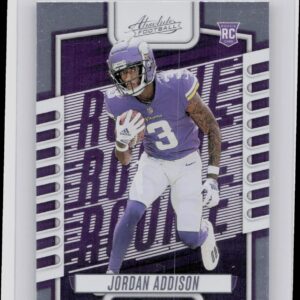 2023 Absolute Jordan Addison RC #112 Vikings
