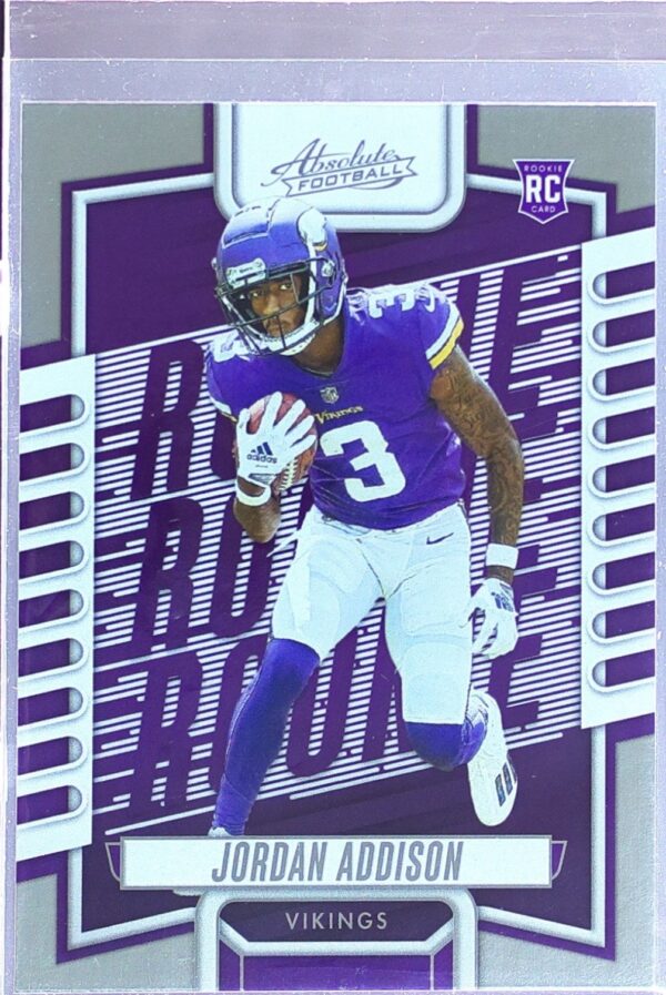 2023 Absolute Jordan Addison Retail RC #112 Vikings