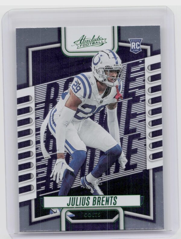 2023 Absolute Julius Brents Green #169 Colts