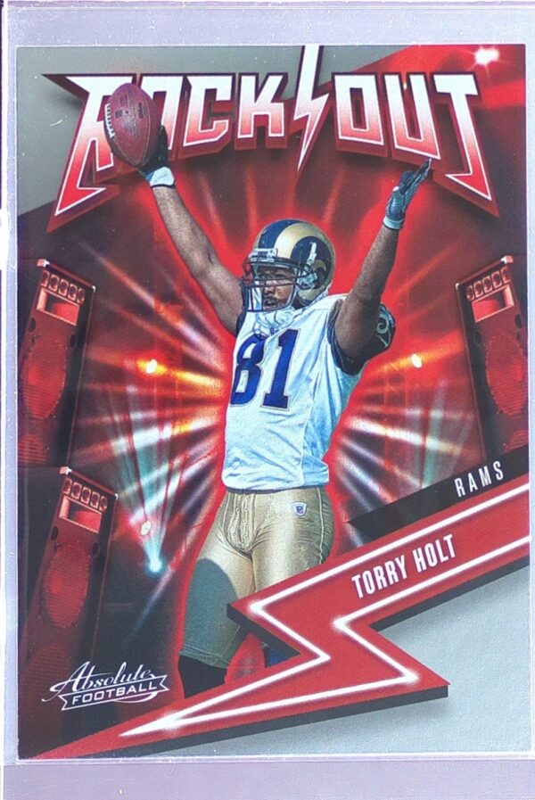2023 Absolute Torry Holt #7 Rams Rock Out