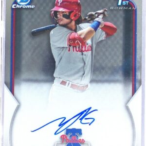 2023 Bowman Nikau Pouaka-Grego Auto #CPA-NP Phillies Chrome Prospect Autographs