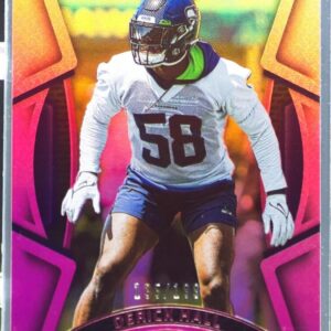 2023 Certified Derick Hall RC Pink Mirror /199 #110 Seahawks