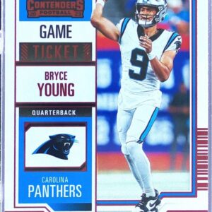 2023 Contenders Bryce Young Game Ticket Bronze RC #15 Panthers