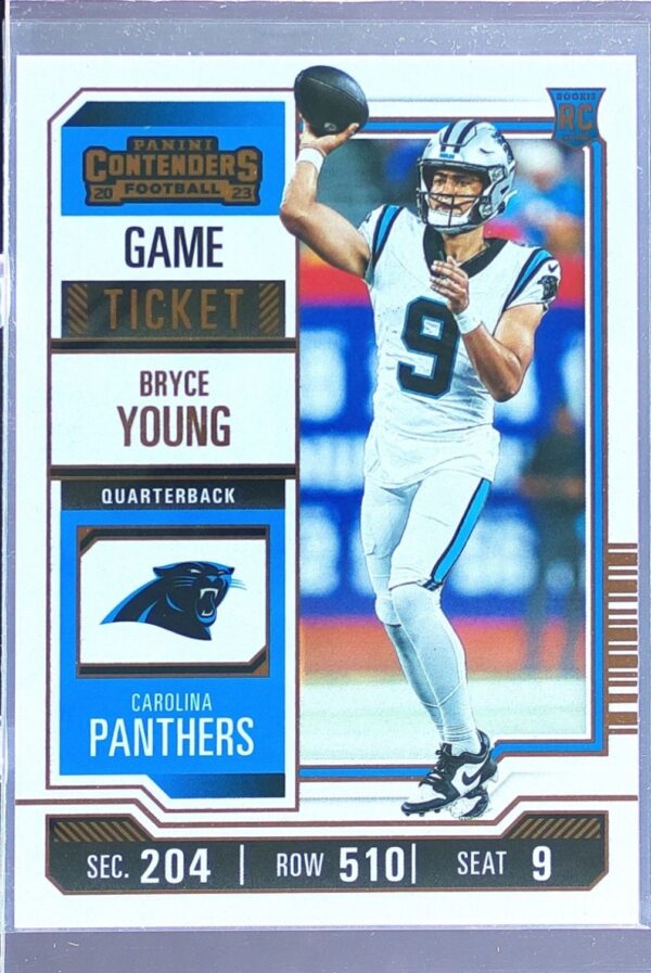 2023 Contenders Bryce Young RC #15 Panthers