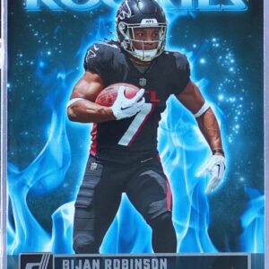 2023 Donruss Bijan Robinson RC #WHR-2 Falcons White Hot Rookies
