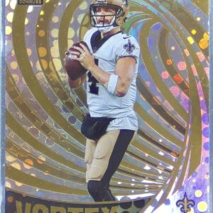 2023 Donruss Derek Carr #VOR-9 Saints Vortex
