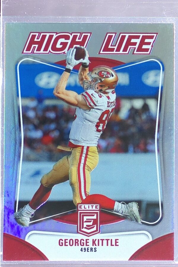 2023 Donruss Elite George Kittle #HL-10 49ers High LIfe