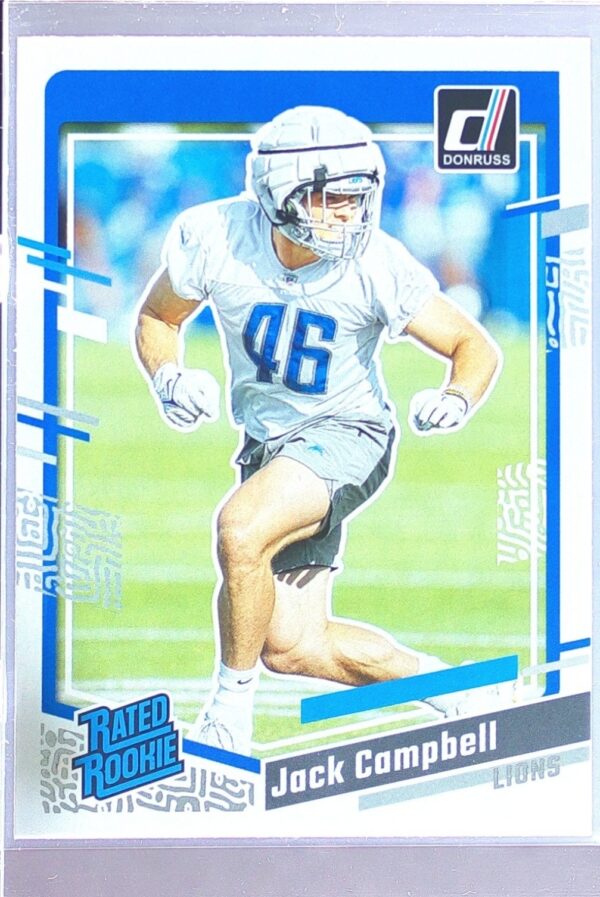 2023 Donruss Jack Campbell RC #330 Lions