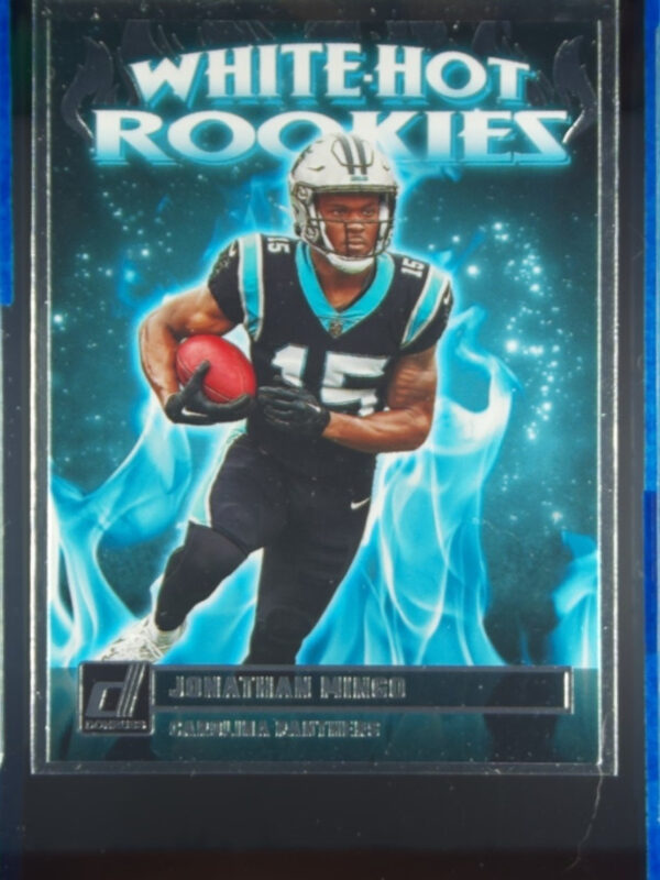 2023 Donruss Jonathan Mingo #WHR-7 Panthers White Hot Rookies