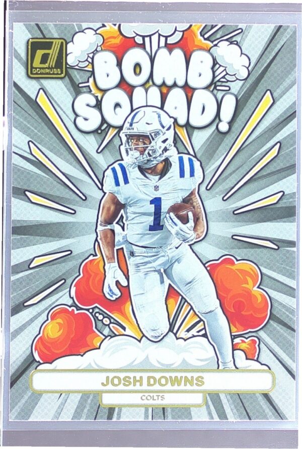 2023 Donruss Josh Downs #BS-21 Colts Bomb Squad
