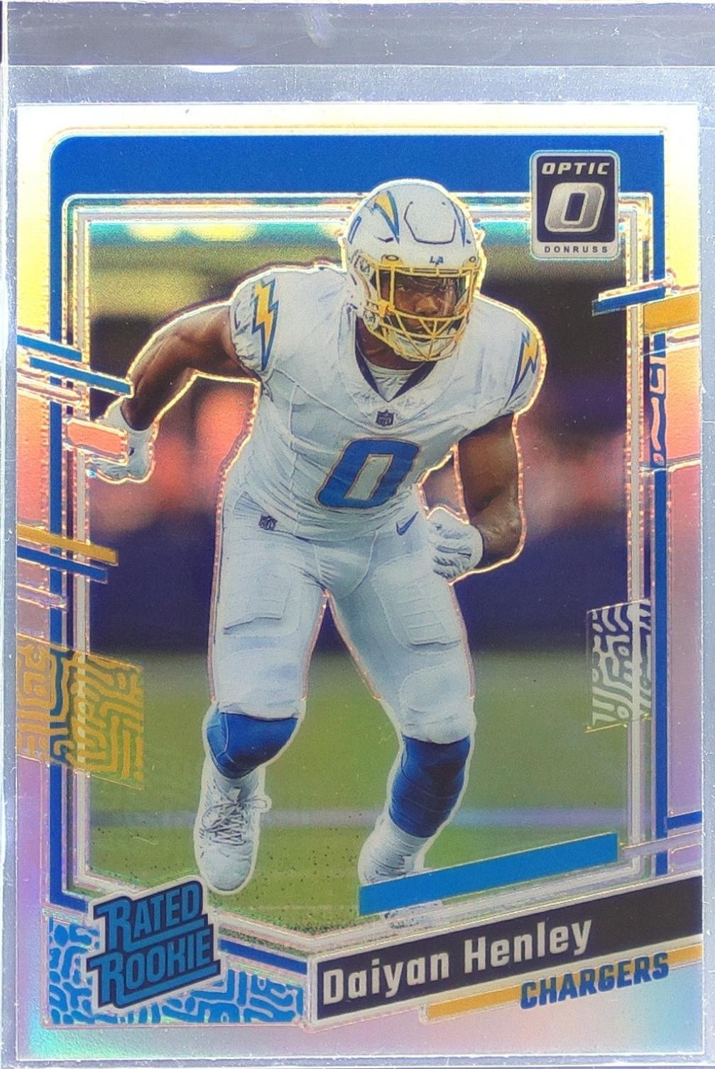 2023 Donruss Optic Daiyan Henley Holo #263 Chargers