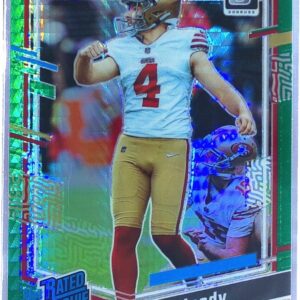 2023 Donruss Optic Jake Moody Green Hyper RC #289 49ers