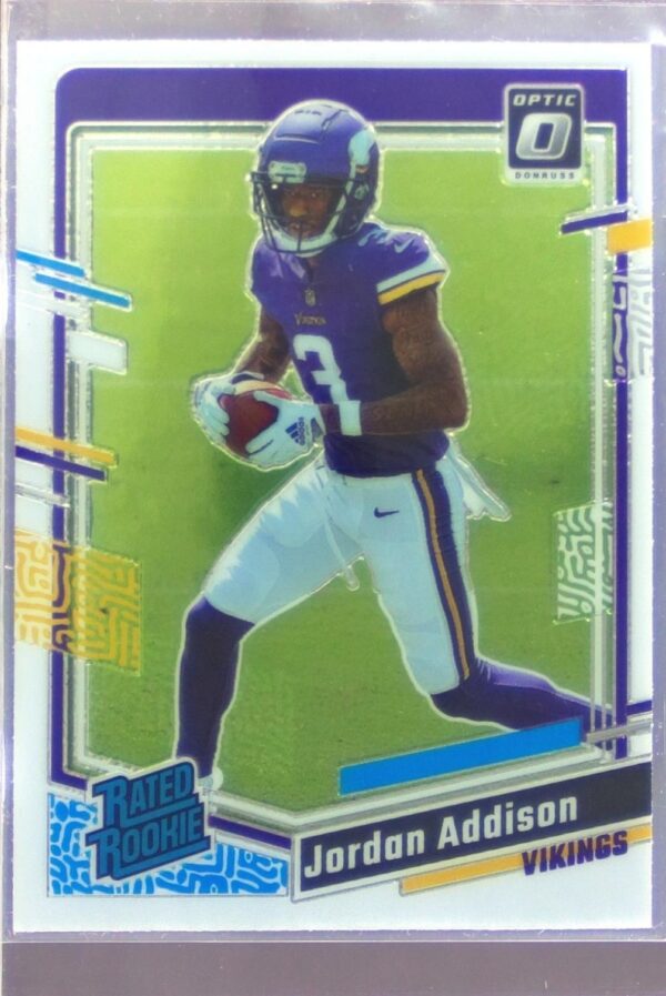 2023 Donruss Optic Jordan Addison RC #271 Vikings