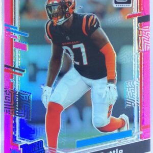 2023 Donruss Optic Jordan Battle RC Pink #221 Bengals