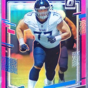 2023 Donruss Optic Peter Skoronski Pink RC #296 Titans