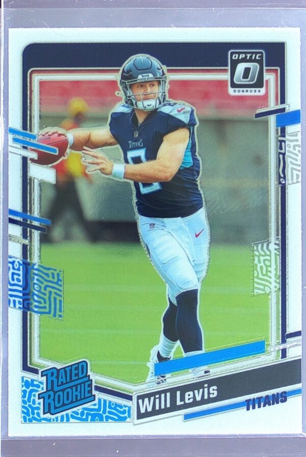 2023 Donruss Optic Will Levis RC #298 Titans