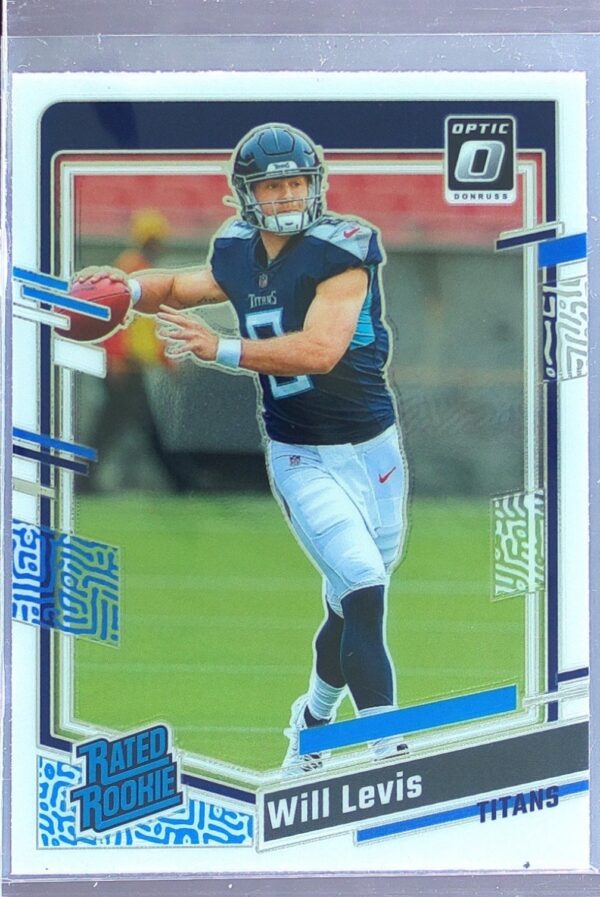 2023 Donruss Optic Will Levis RC #298 Titans