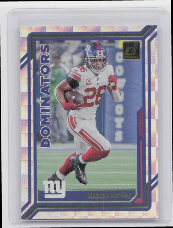 2023 Donruss Saquon Barkley #D-22 Giants Dominators