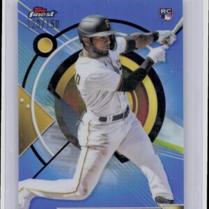 2023 Finest Liover Peguero Blue Refractor /150 #83 Pirates
