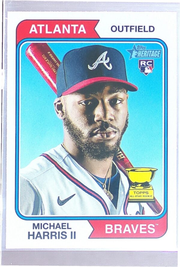 2023 Heritage Michael Harris II RC #30 Braves