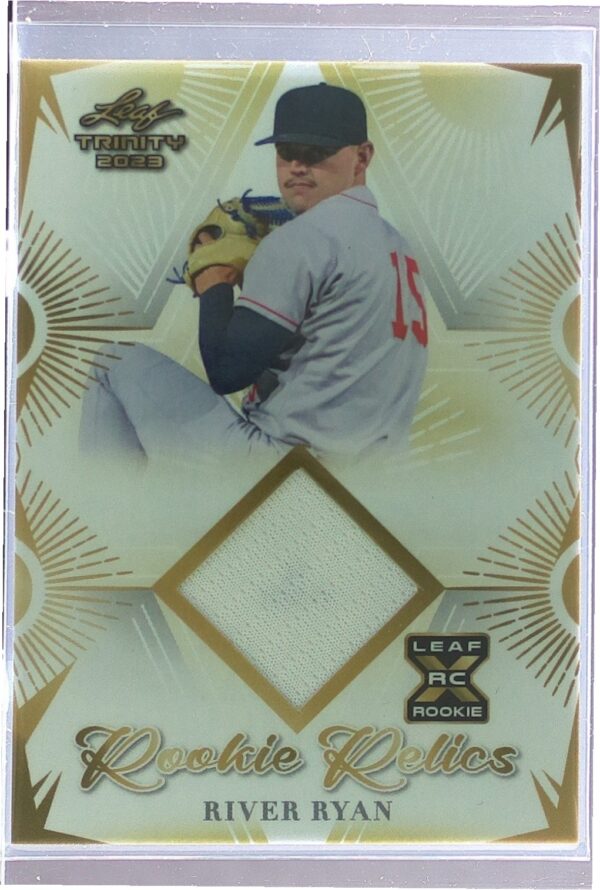 2023 Leaf Trinity River Ryan RC #RR-43 Dodgers Rookie Relics