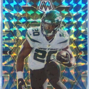 2023 Mosaic Breece Hall Reactive Blue Mosaic #74 Jets