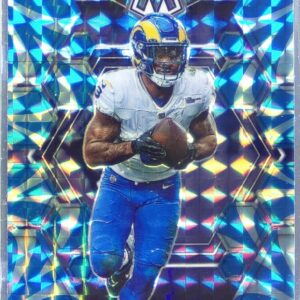 2023 Mosaic Cam Akers Reactive Blue Mosaic #138 Rams