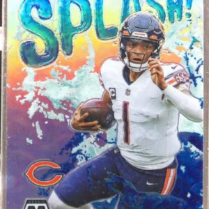 2023 Mosaic Justin Fields #SS-JF Bears Splash Mosaic